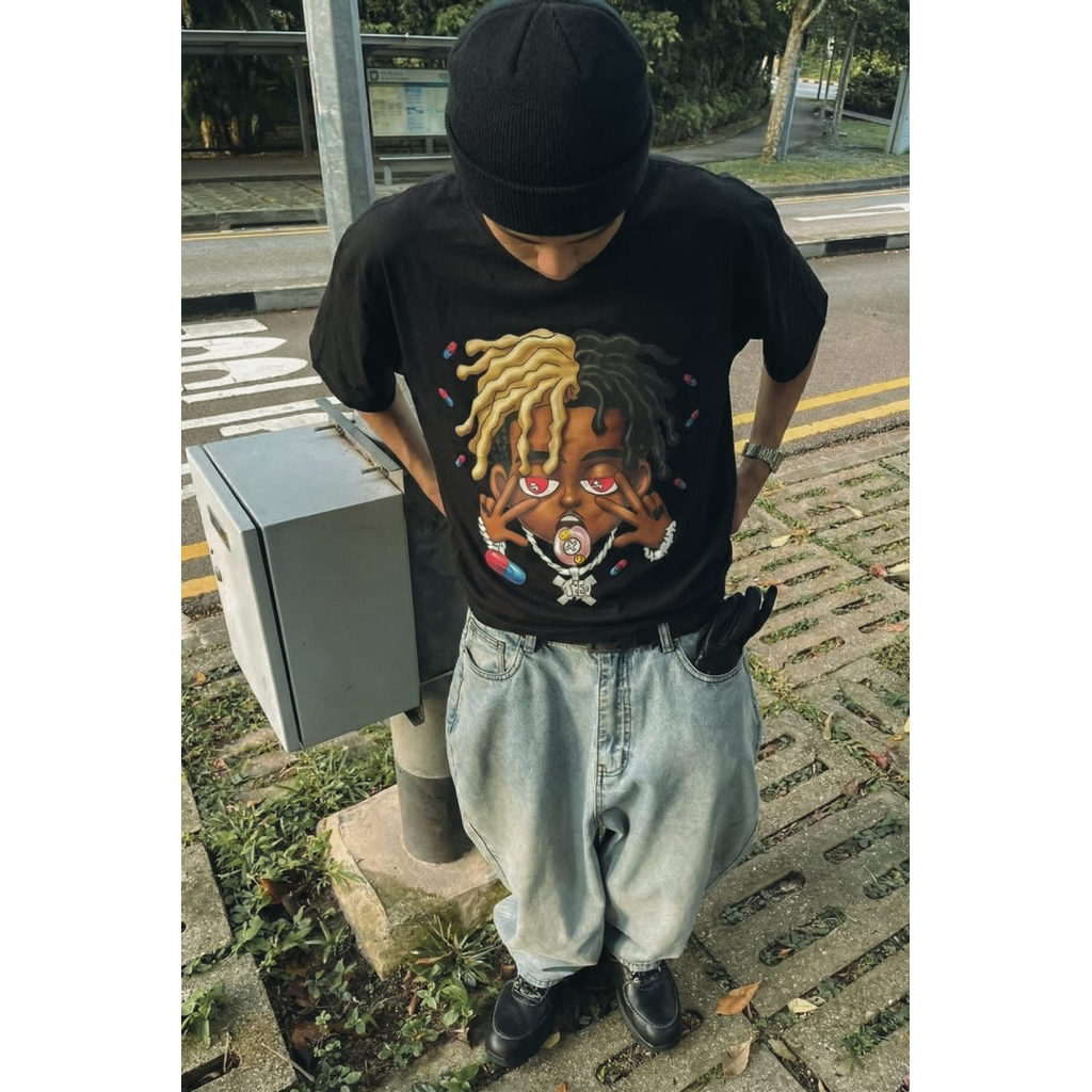 BOXY TEE 88FAMS - BROKEN HEART CLUB