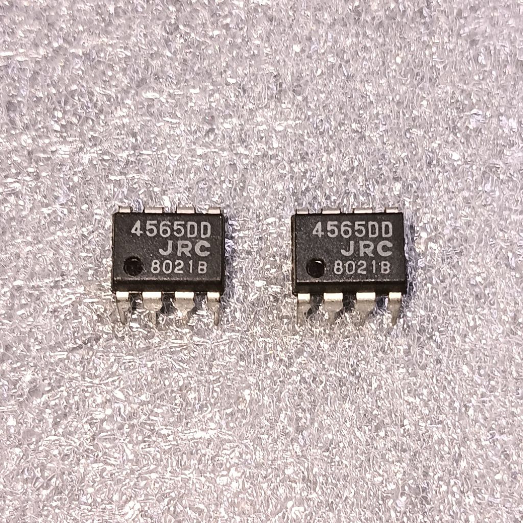 IC NJM4565DD JRC4565DD Low Noise Dual Op-Amp Bipolar Input Original JRC NOS