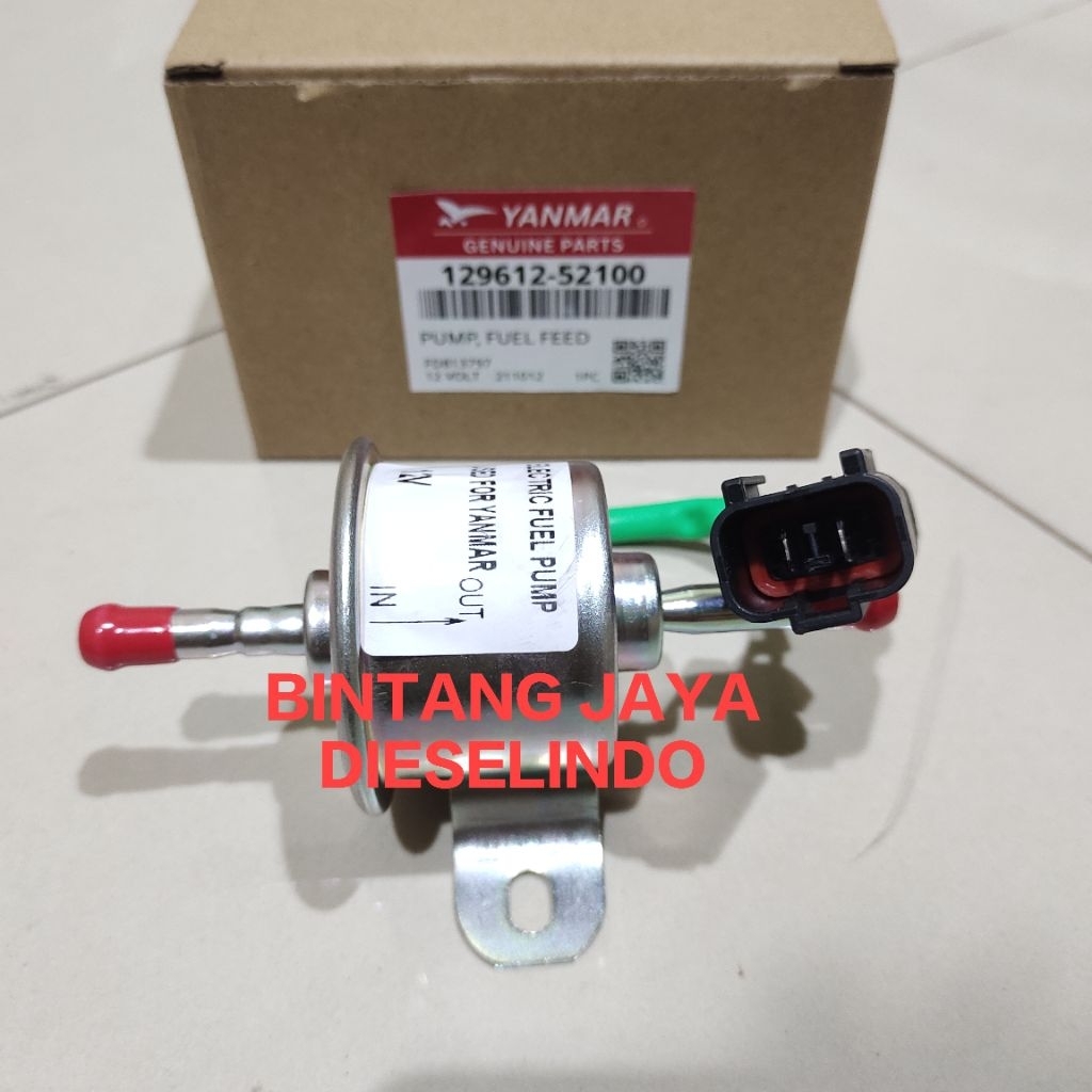 FUEL PUMP 129612-52100 POMPA SOLAR ELECTRIC 4TNV94 FUEL PUMP 4D88E 12V YNMR 129612-52100 12VOLT