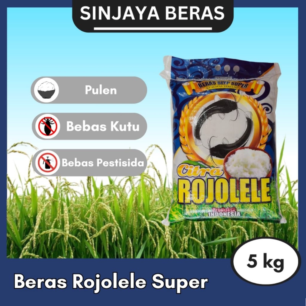Beras Rojolele Super 5 Kg