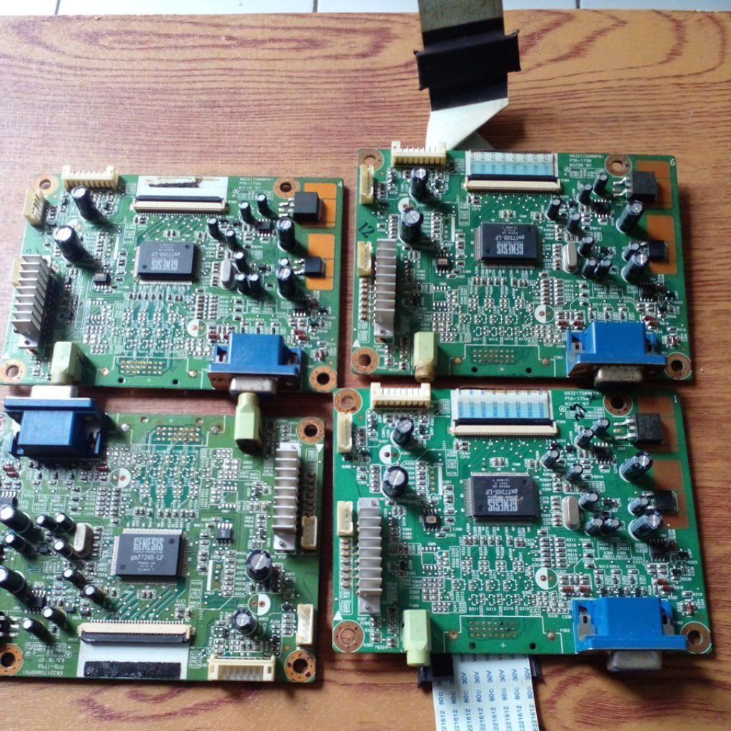 mainboard monitor benq T71 bekas