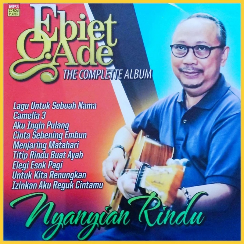 Kaset MP3 Ebiet G Ade Tembang Kenangan Nostalgia