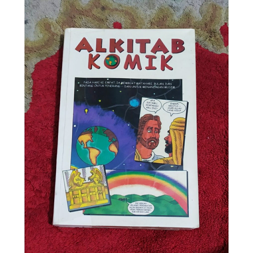 Buku Alkitab Komik Rob Suggs ORI second koleksi pribadi