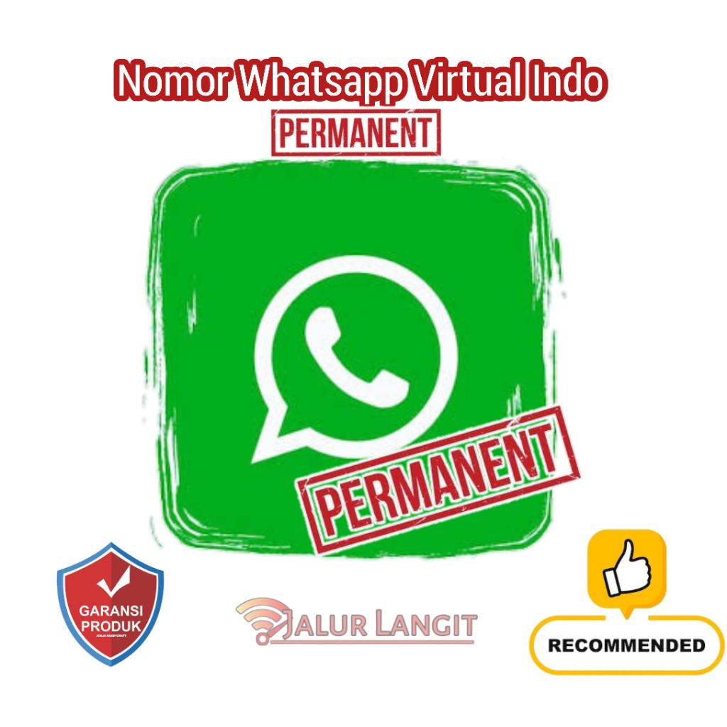 Nomor WA Virtual Indo Permanen