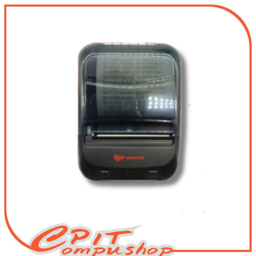 Printer Bluetooth Thermal POS-HL200 BT2600MAH Bluetooth Printer Thermal POS-HL200