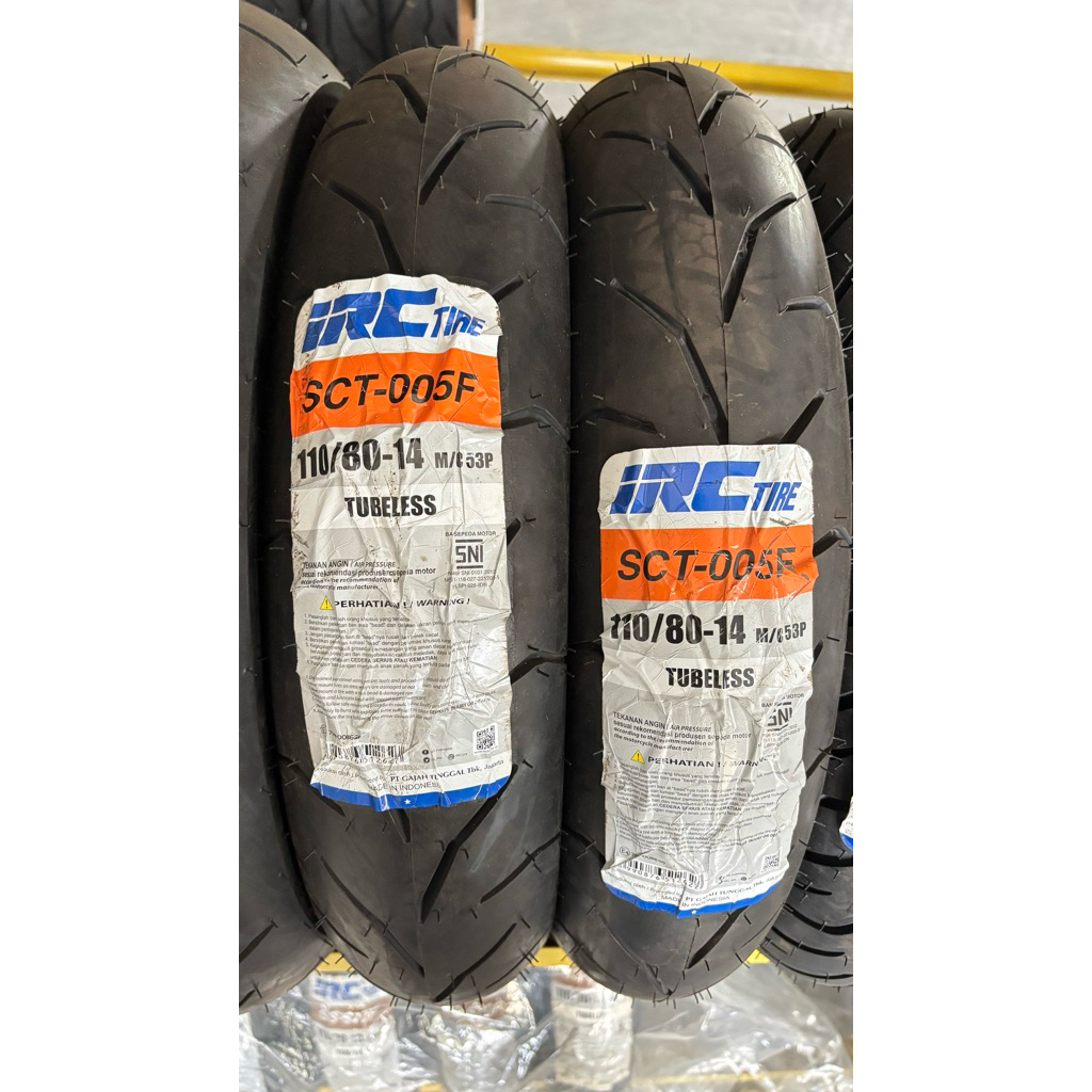 BAN IRC SCT005 110/80-14 TUBELESS