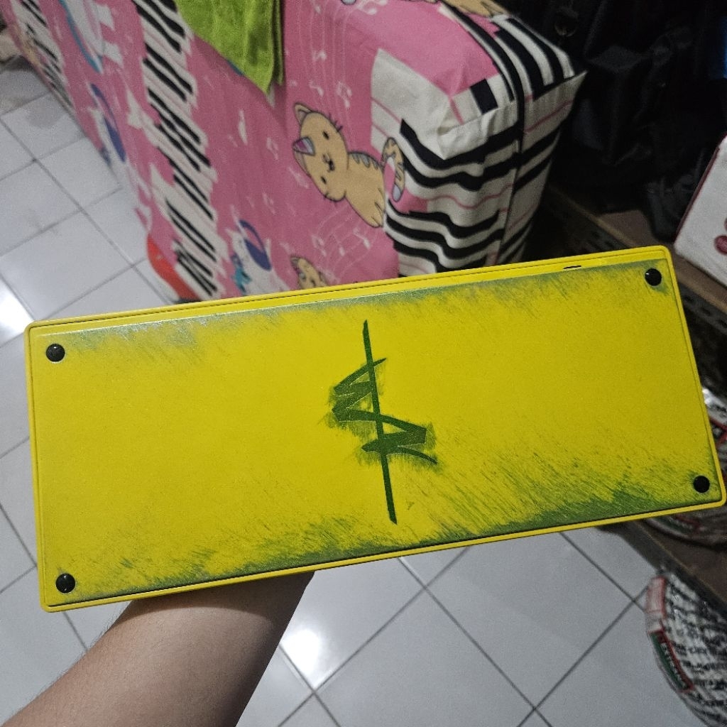 Leobog HI75c Pro custom build Cyberpunk 2077 Edgerunner mechanical keyboard