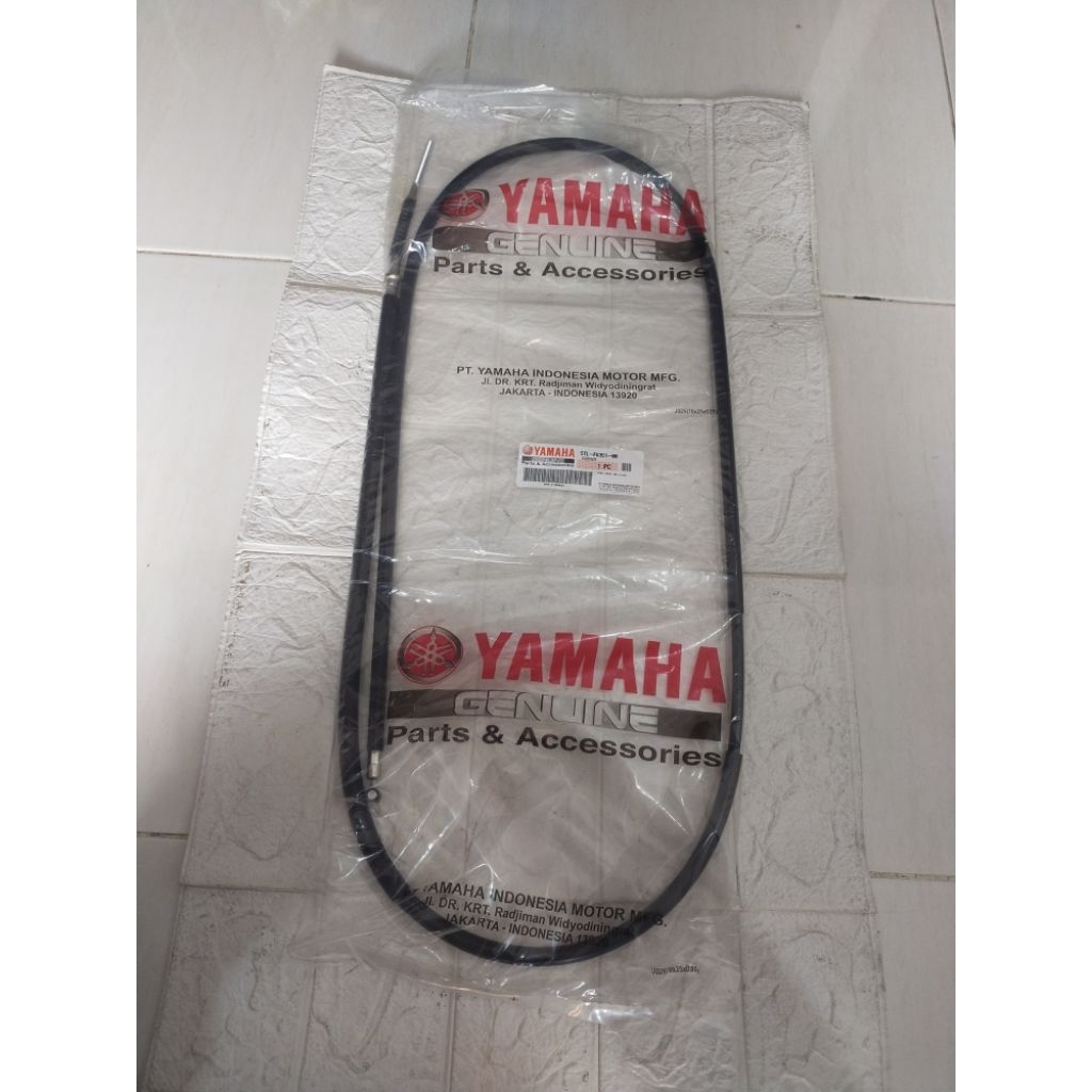 Kabel Rem Belakang Yamaha Mio Sporty Mio Smile Mio Soul Mio-J Soul GT (5TL) 100% Original ASLI Yamah