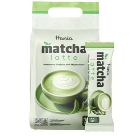 Hania matcha latte 10 sachet