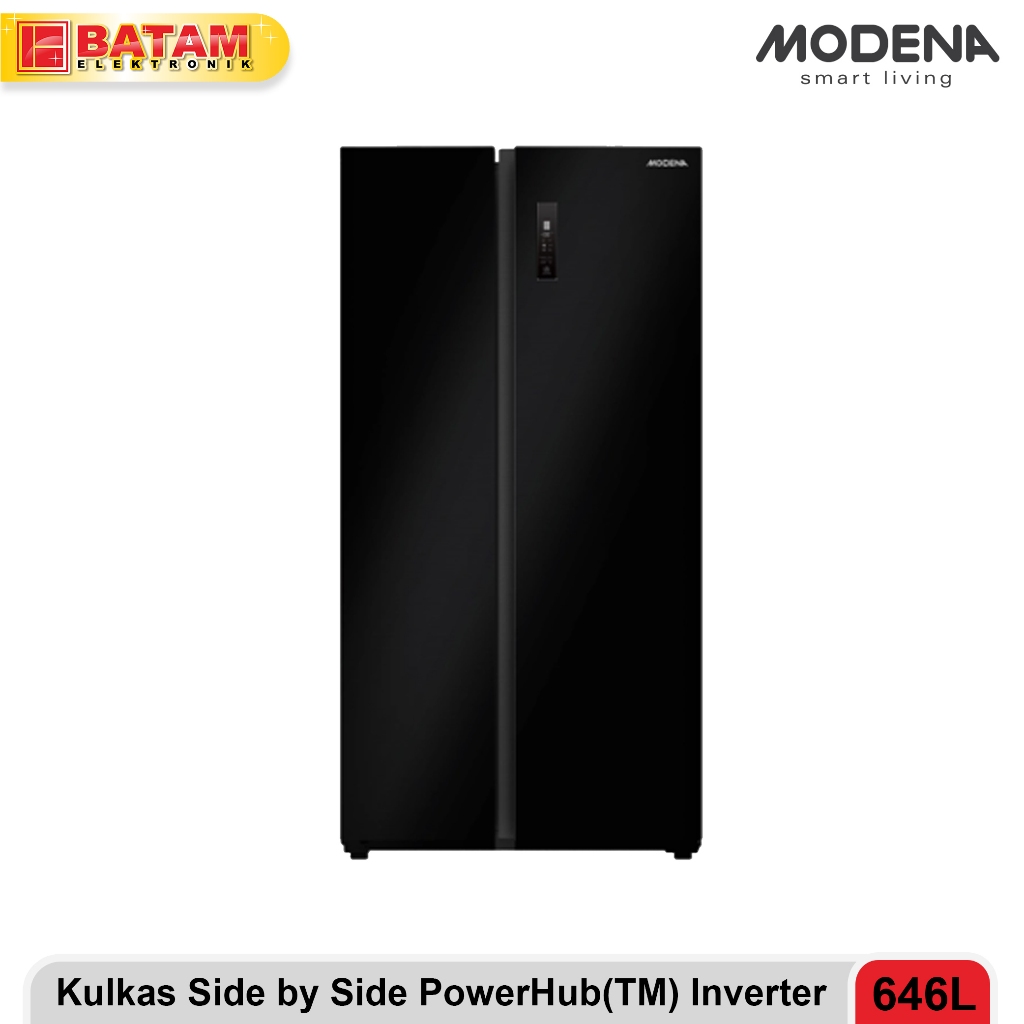 KULKAS MODENA RF 6460 SABK SIDE BY SIDE