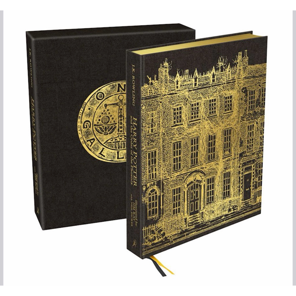 READY STOCK Buku Novel Inggris Harry Potter and the Order of The Phoenix Collectors Slipcase Edition