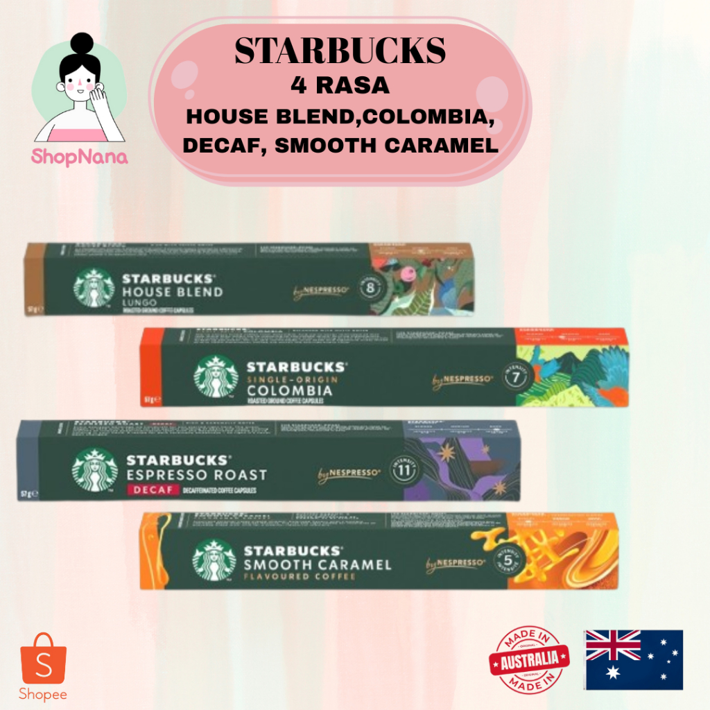 Starbucks Nespresso Capsule Coffee Pod / Kopi Kapsul