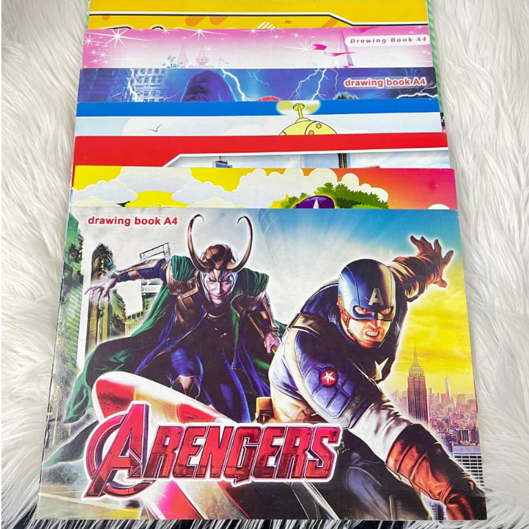 BUKU GAMBAR ANAK // BUKU GAMBAR SEKOLAH // BUKU GAMBAR