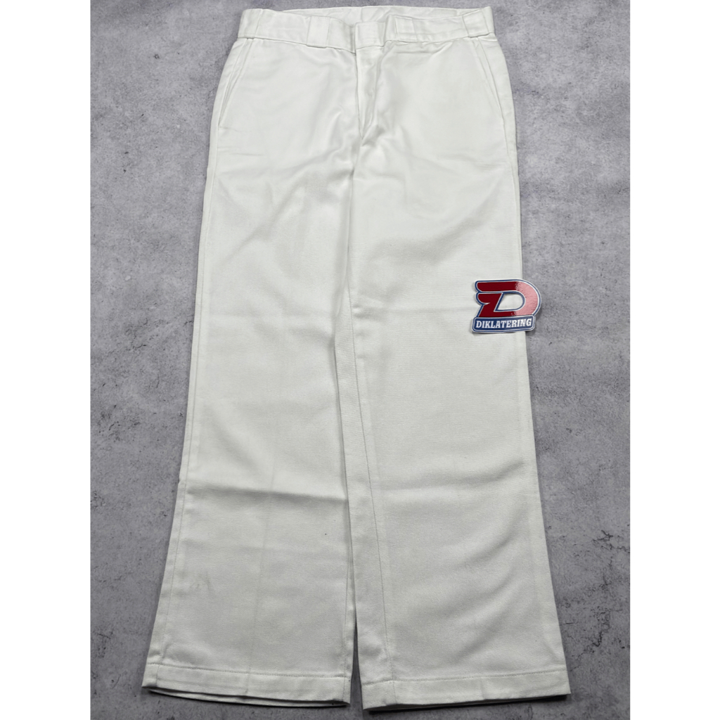 DICKIES - 874 ORIGINAL FIT WORK PANTS WHITE PUTIH SIZE 31x31