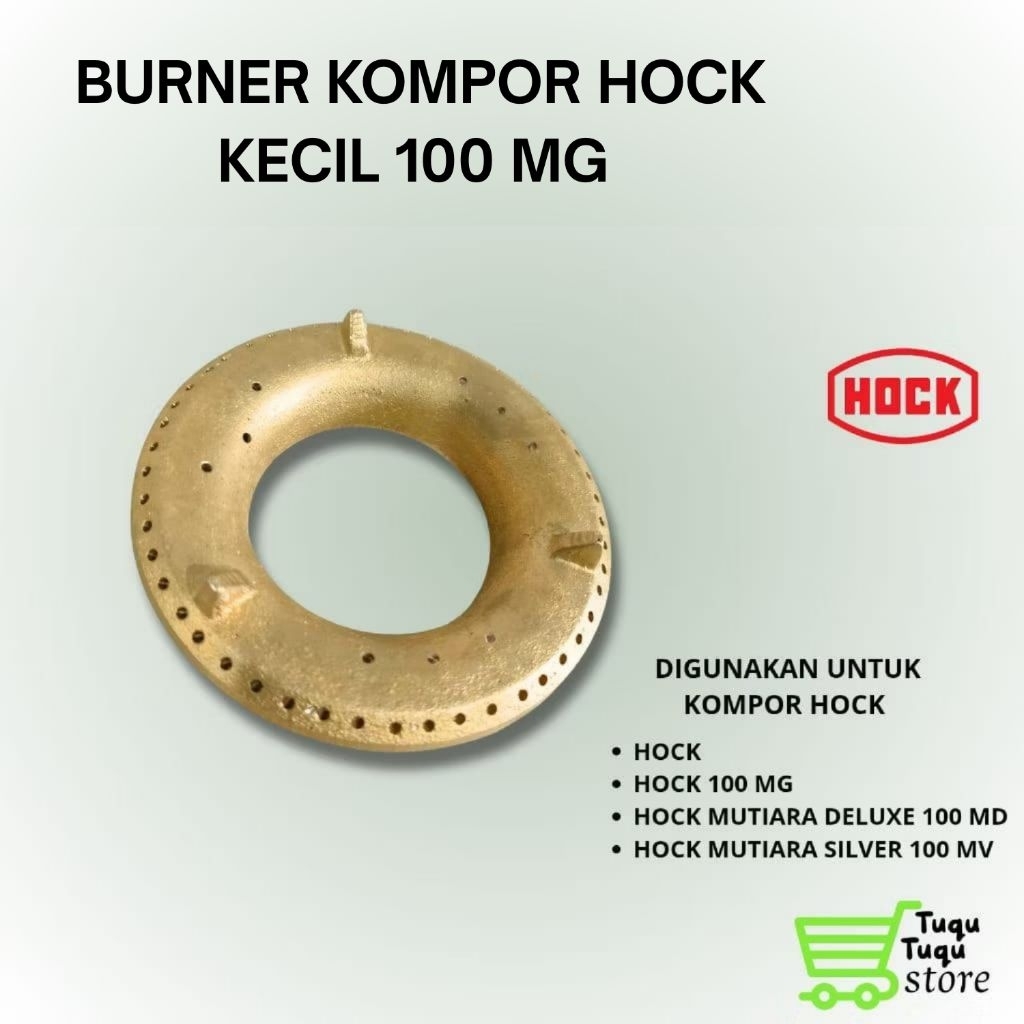 BURNER KOMPOR HOCK 100 MG / KOMPOR HOCK / KOMPOR GAS 2 TUNGKU