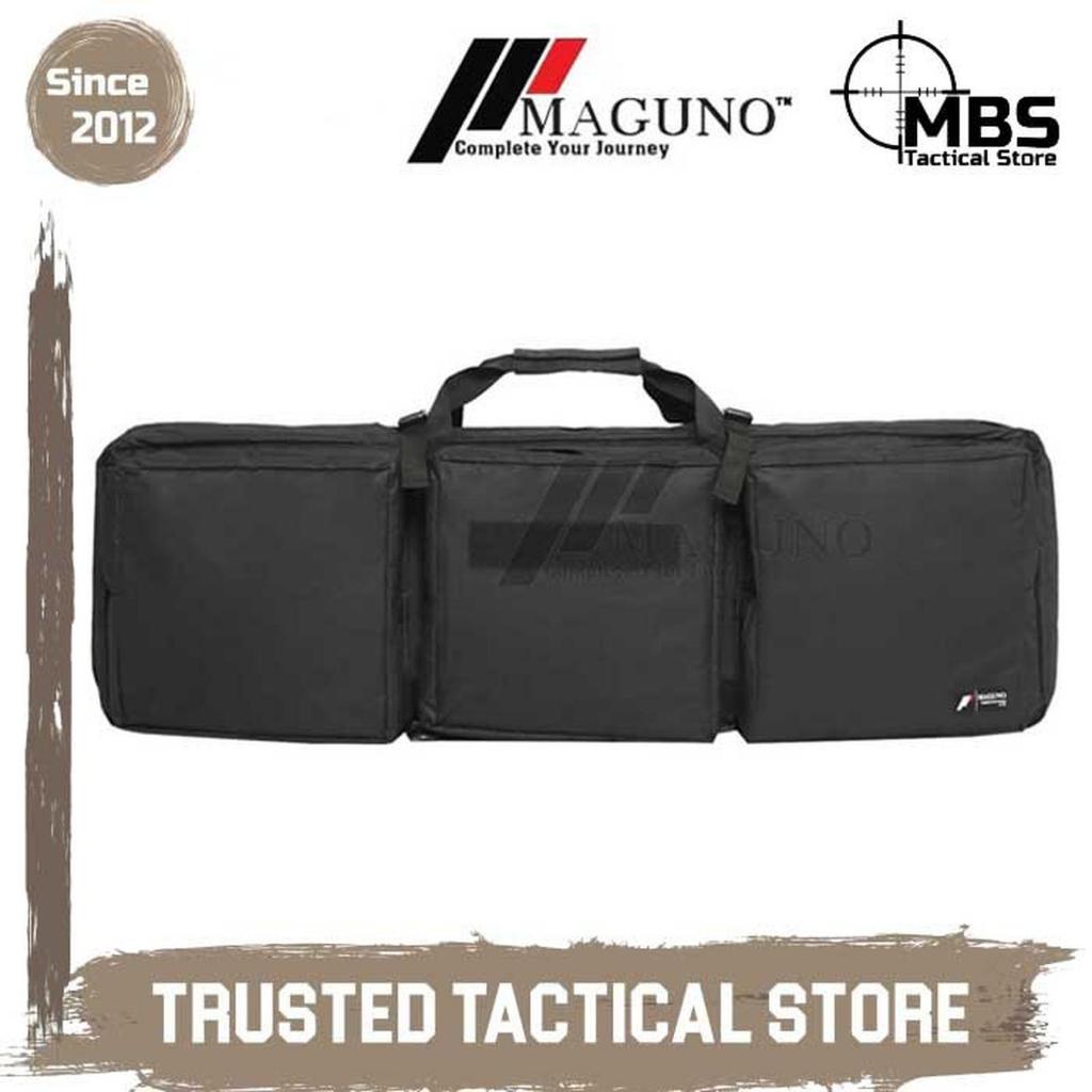 Gunbag Milspec Airsoftgun / Gunbag Senapan / Tas Senapan muat 2 Rifle dan Perlengkapan