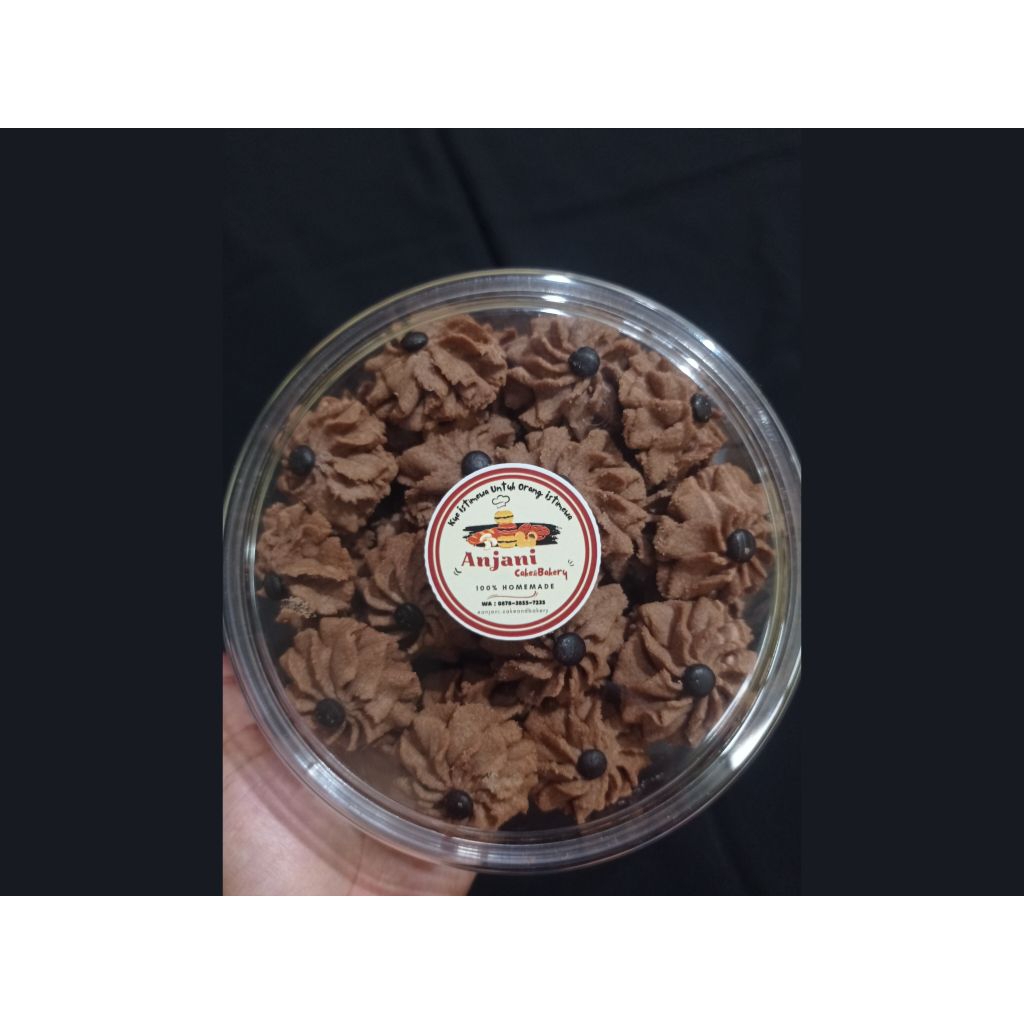 Semprit coklat Kue kering premium 500 gram, 250 gram