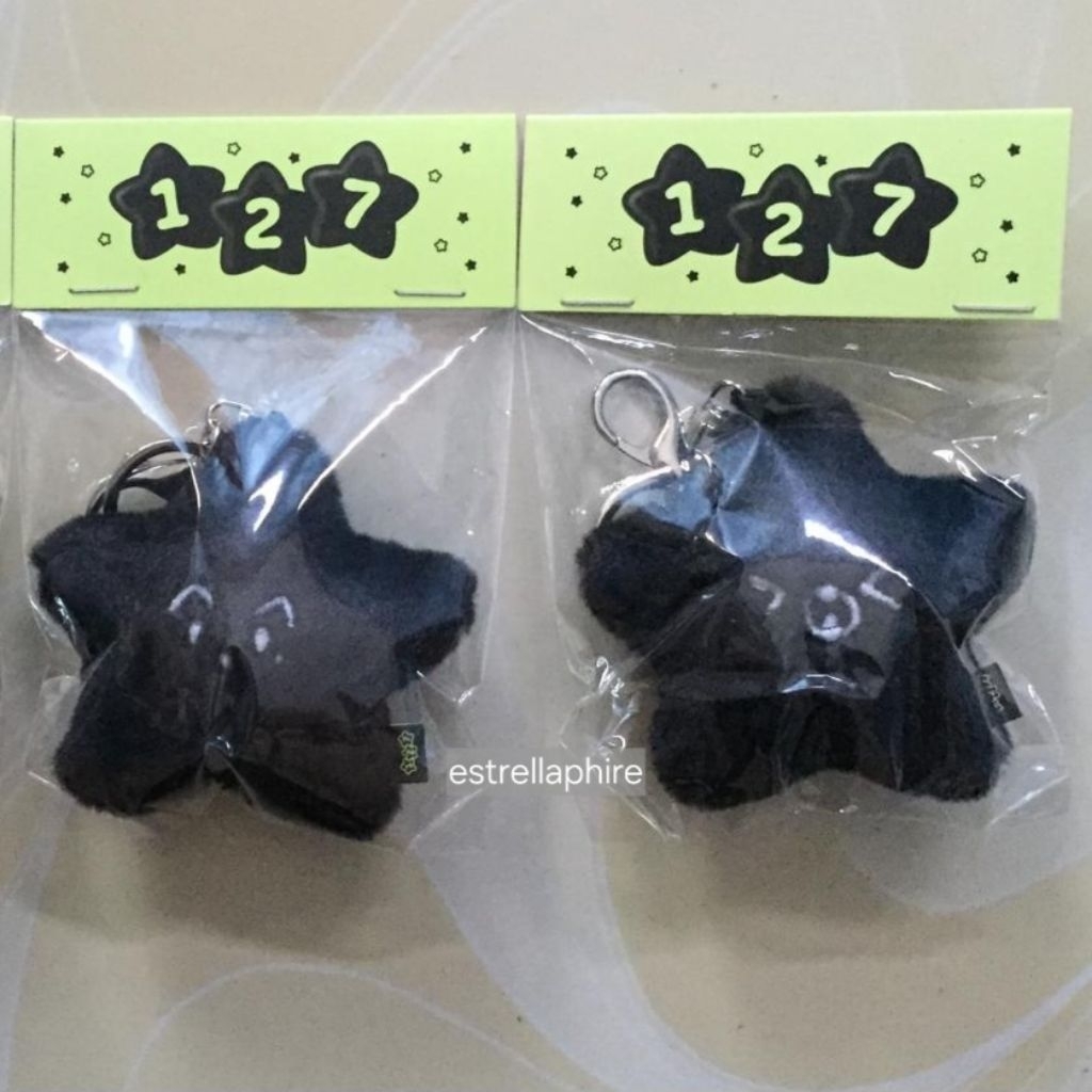 WTS OFFICIAL BLACK STARFISH MARK HAECHAN NCT 127 // momentum md bulgasari keychain doll keyring hita
