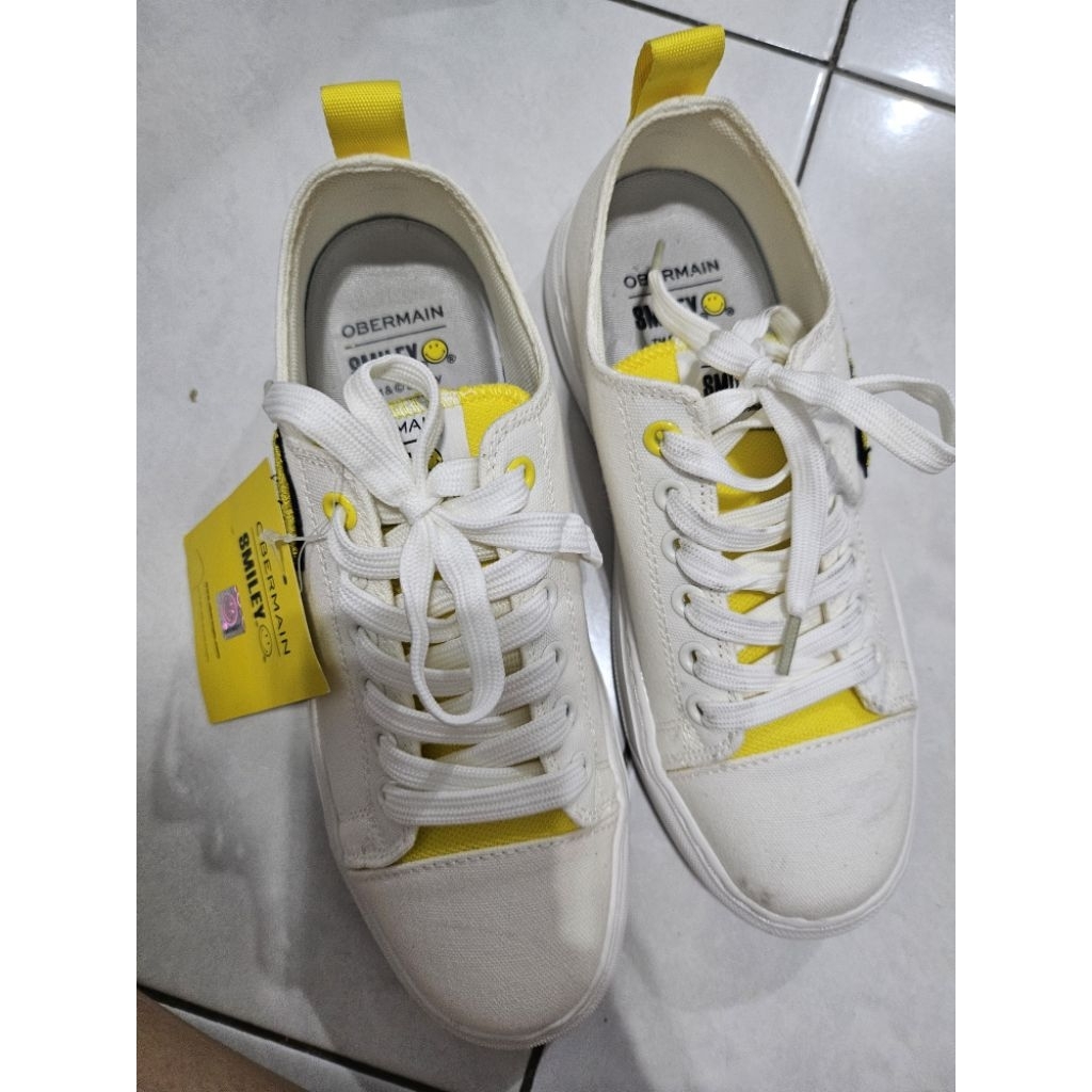 sepatu obermain x smiley new sepatu kets wanita