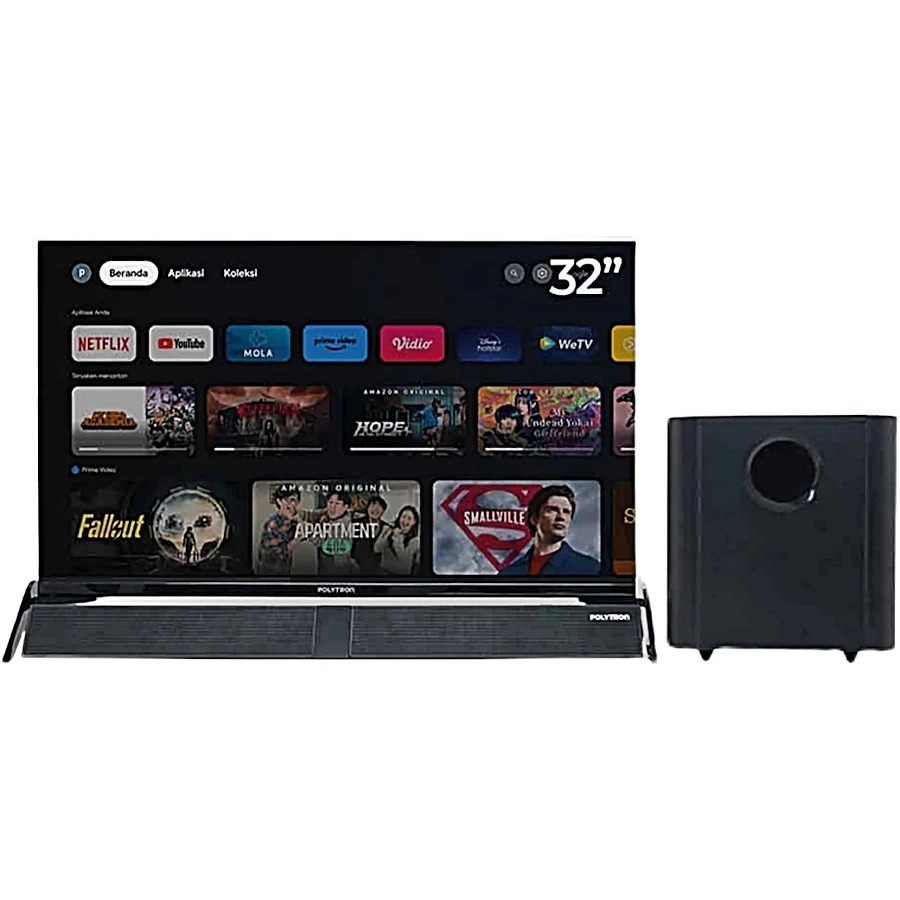 POLYTRON Smart Cinemax Soundbar Google TV 32 inch PLD-32BG5058