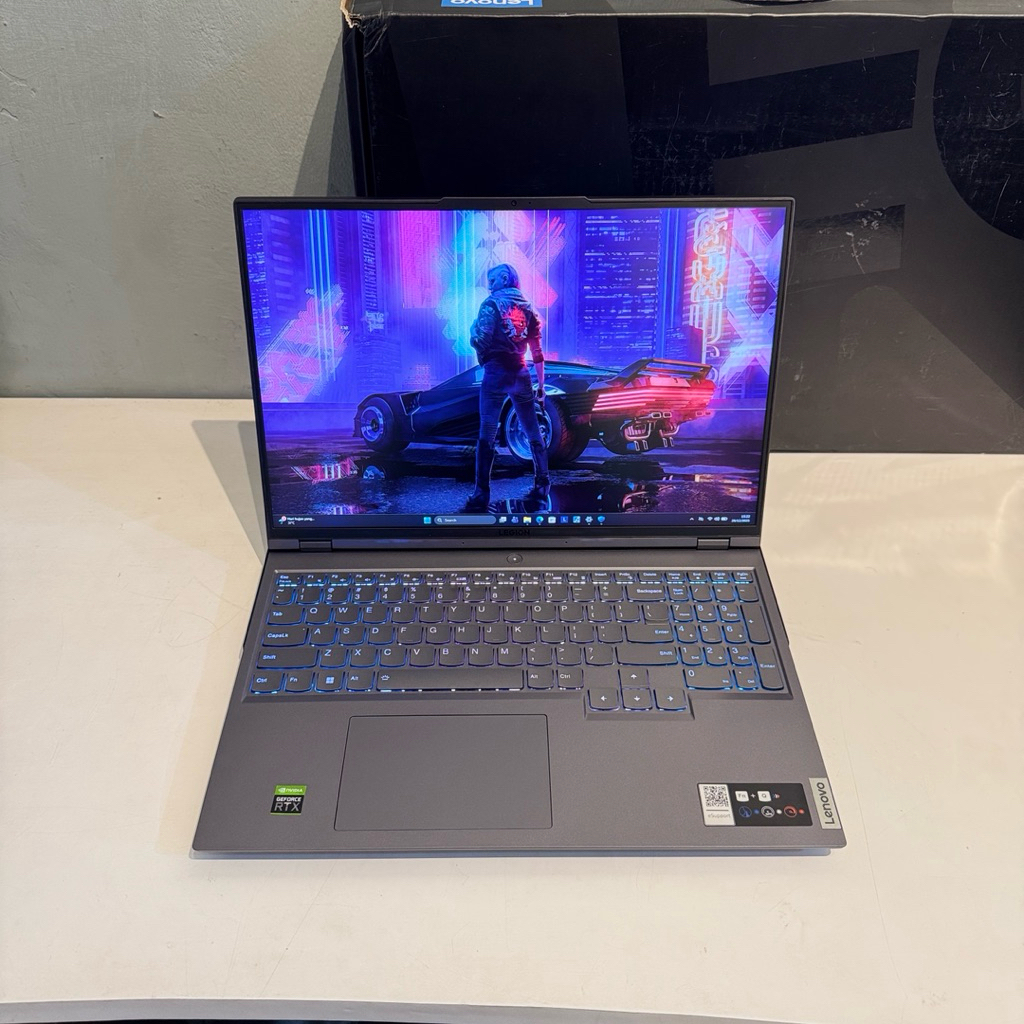 Laptop Gaming Lenovo Legion 5 Pro i7 12700H RTX 3060 16GB/1TB Fullset Mulus Garansi On