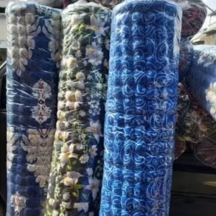kasur Palembang ukuran jumbo 180x200cm super tebal/kasur lantai Palembang jumbo 180x200cm kapas asli