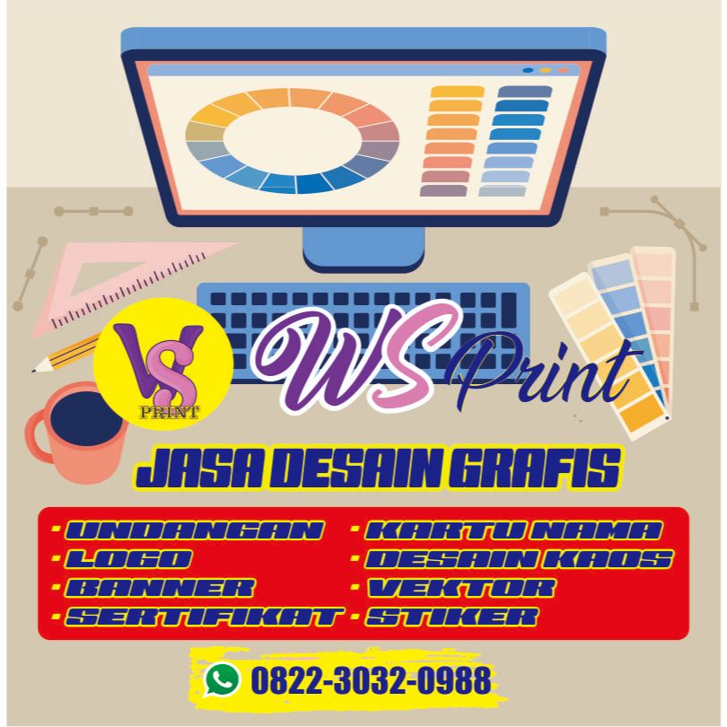 JASA DESAIN GRAFIS DAN PERCETAKAN