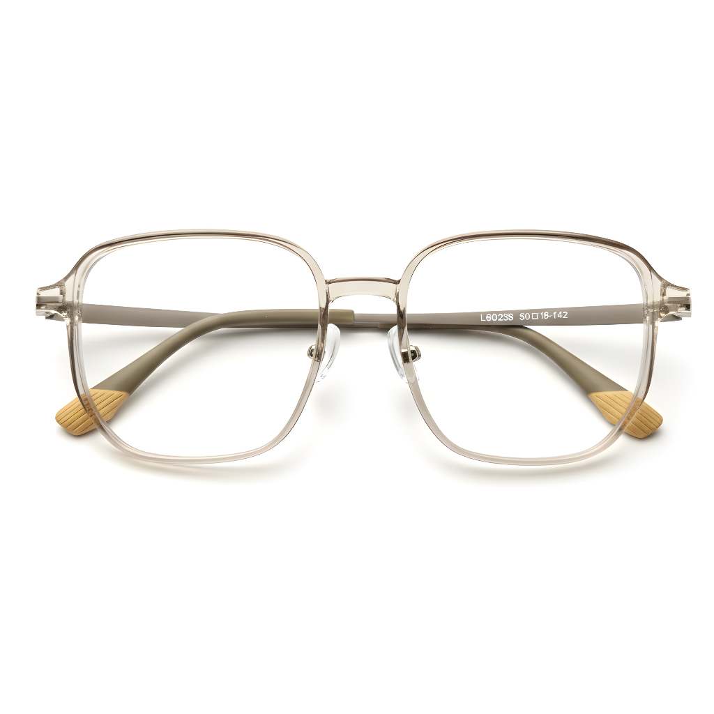 Kacamata Kotak Termoplastik-90 Muka Kecil Medium Lebar Pria Wanita Medan MORIARTY - SHELBY