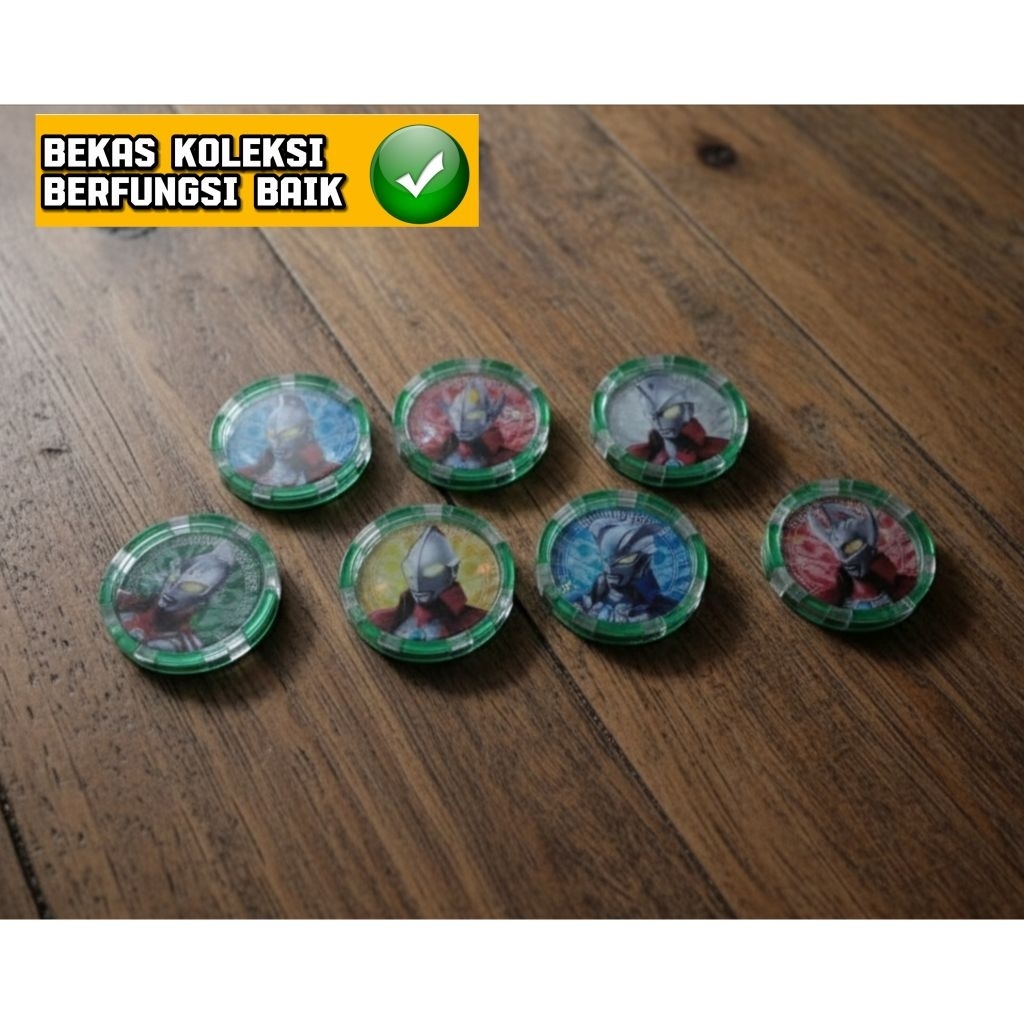 Dx Ultraman Ultra Z Medals Set 7