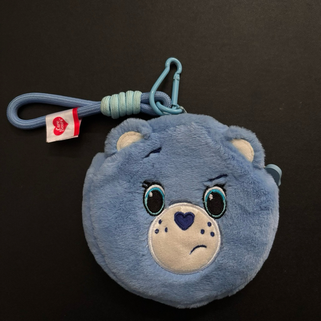 [USED] POUCH KEYCHAIN GRUMPY CARE BEARS THAILAND OFFICIAL