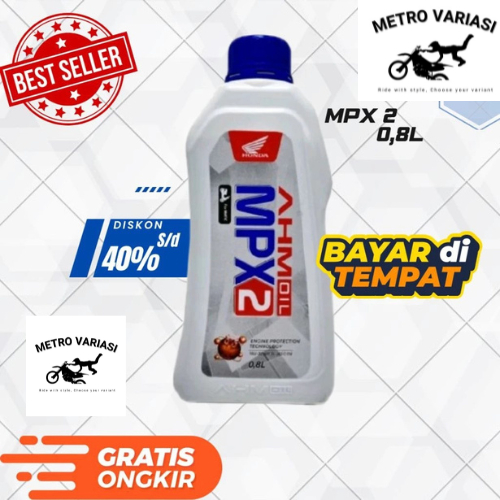 Oli Mpx2 Set Oli Gardan Honda Oli Mesin Motor Matic Honda AHM Mpx 2 Oli Mesin Mpx2