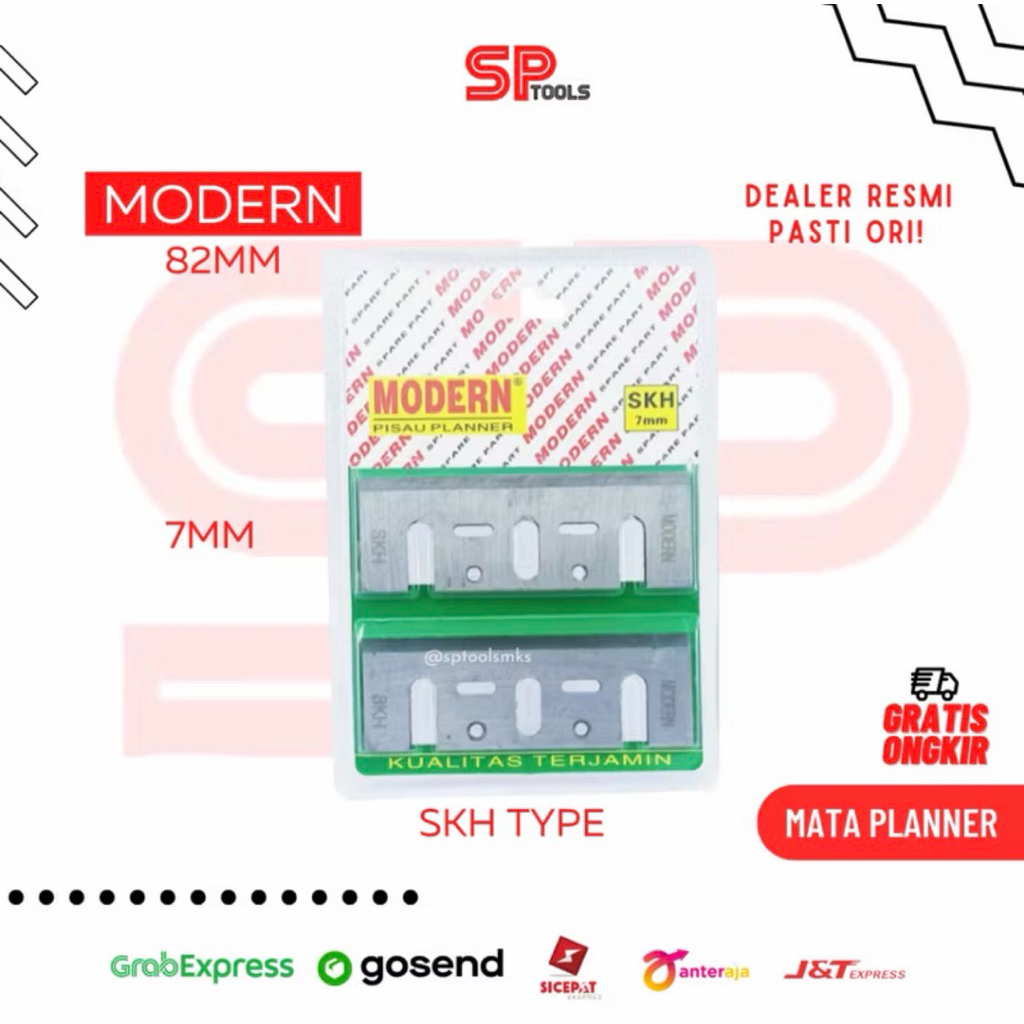 MATA PISAU PLANER PLANNER KETAM SERUT KAYU SKH 82MM 7MM MODERN