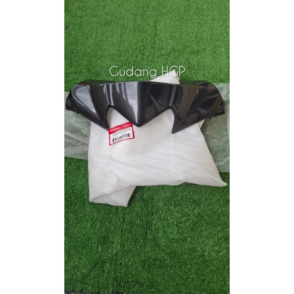 Cover Handle Top AF BK MT Black Metalic Batok Kepala Atas Revo Absolute 110 53203-KWW-A00AFB Ori Hon