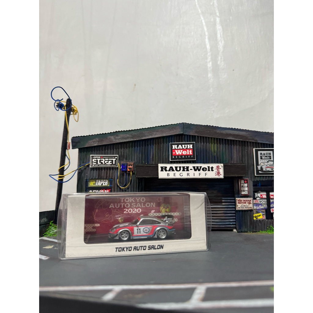 Impossible perfect Porsche Rwb martini tokyo auto salon