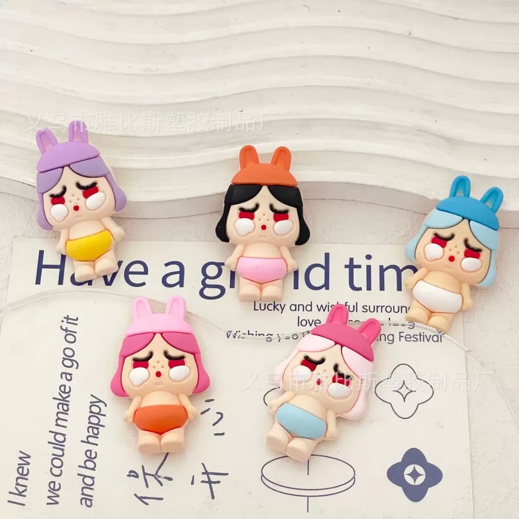 Pin Charm Aksesoris Hiasan Sandal Baim Pin Kancing Sendal Kodok Bahan Pvc