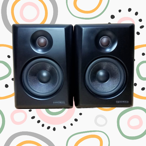 Kurzweil KS-50A Speaker Monitor Recording Flat