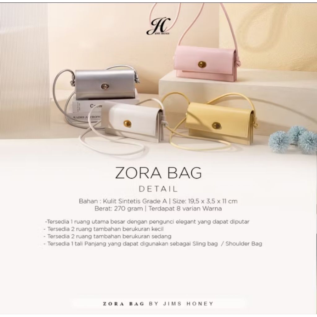 Tas Selempang Jims Honey Zora Bag