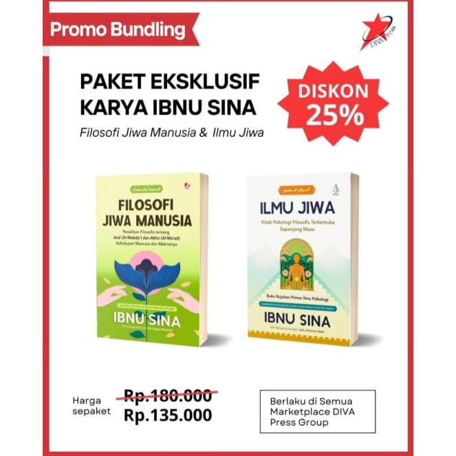 Buku Paket Karya Ibnu Sina Filosofi Jiwa Manusia-lmu Jiwa