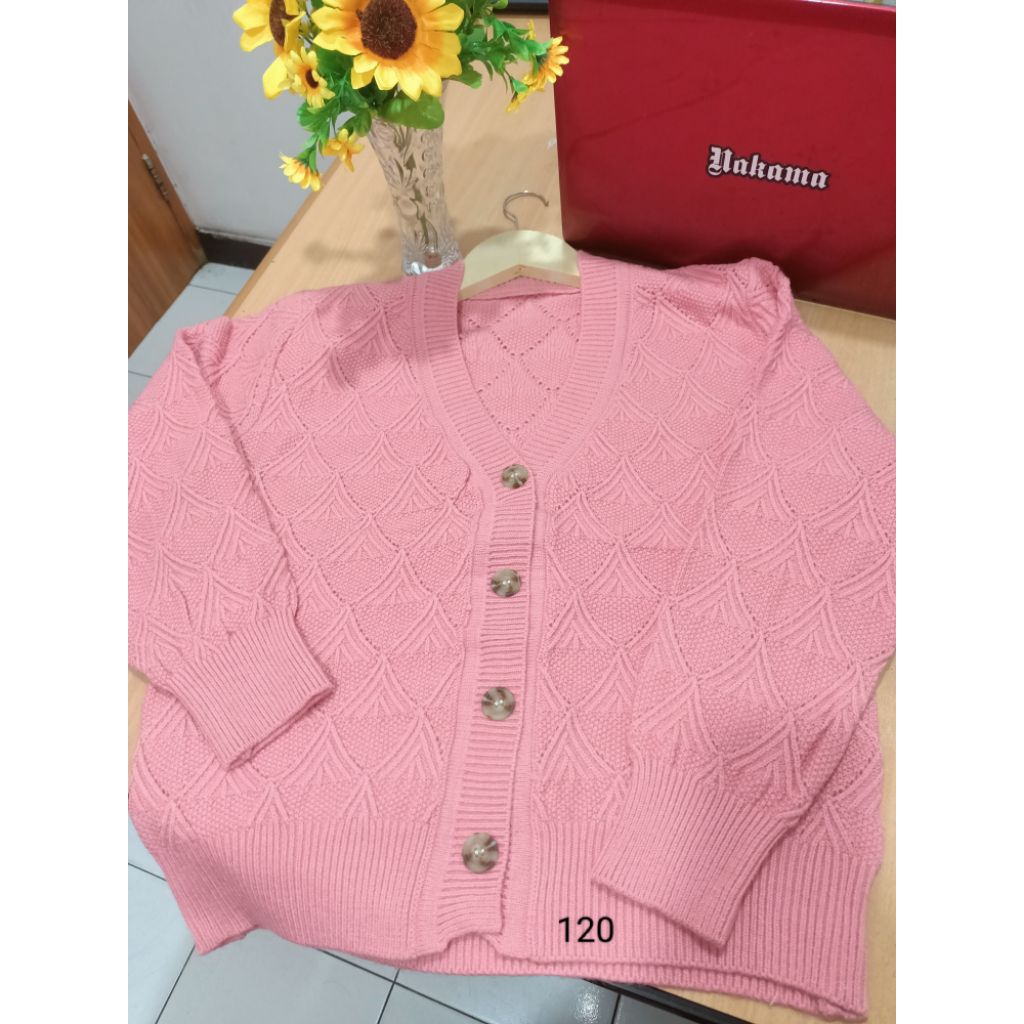 Switer Rajut Wanita Import Tebal