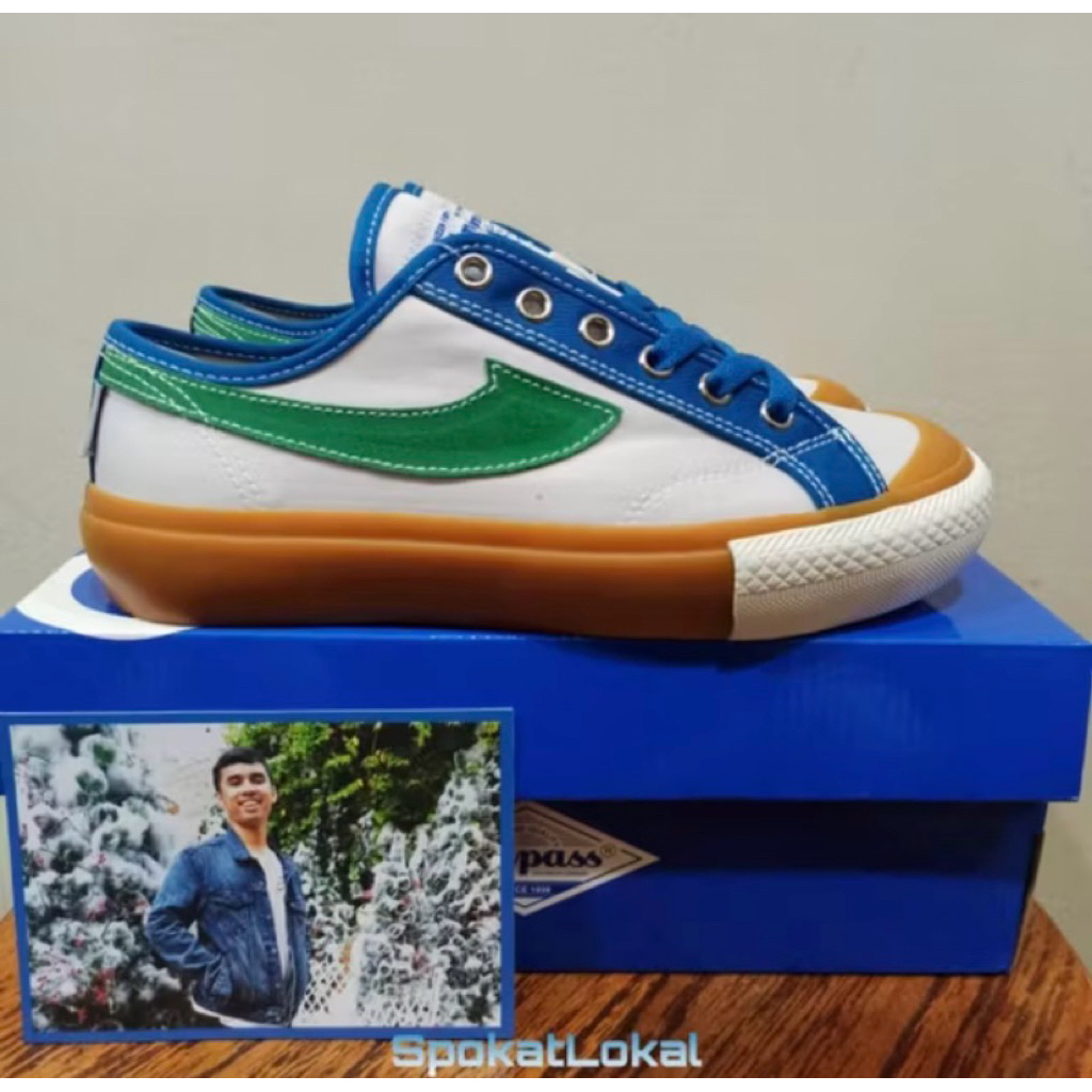 Sepatu Compass Gazelle Low Xpresi BCA Size 39 Original