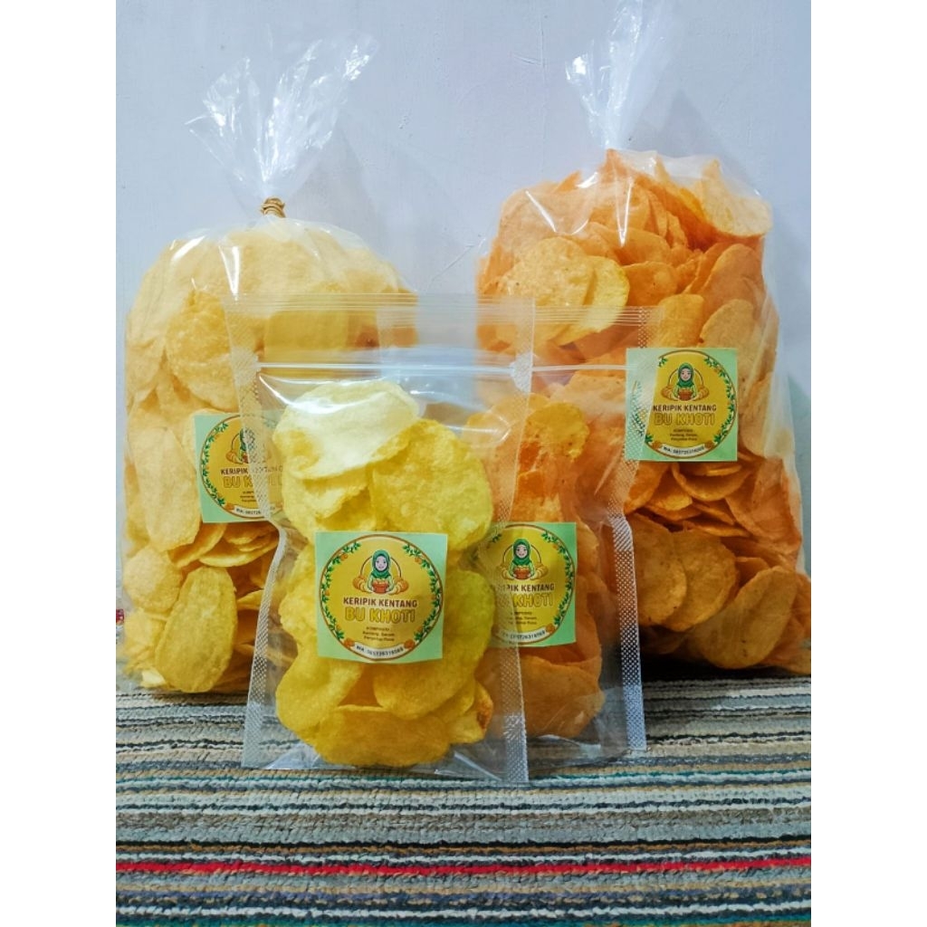 keripik kentang | keripik kentang khas dieng