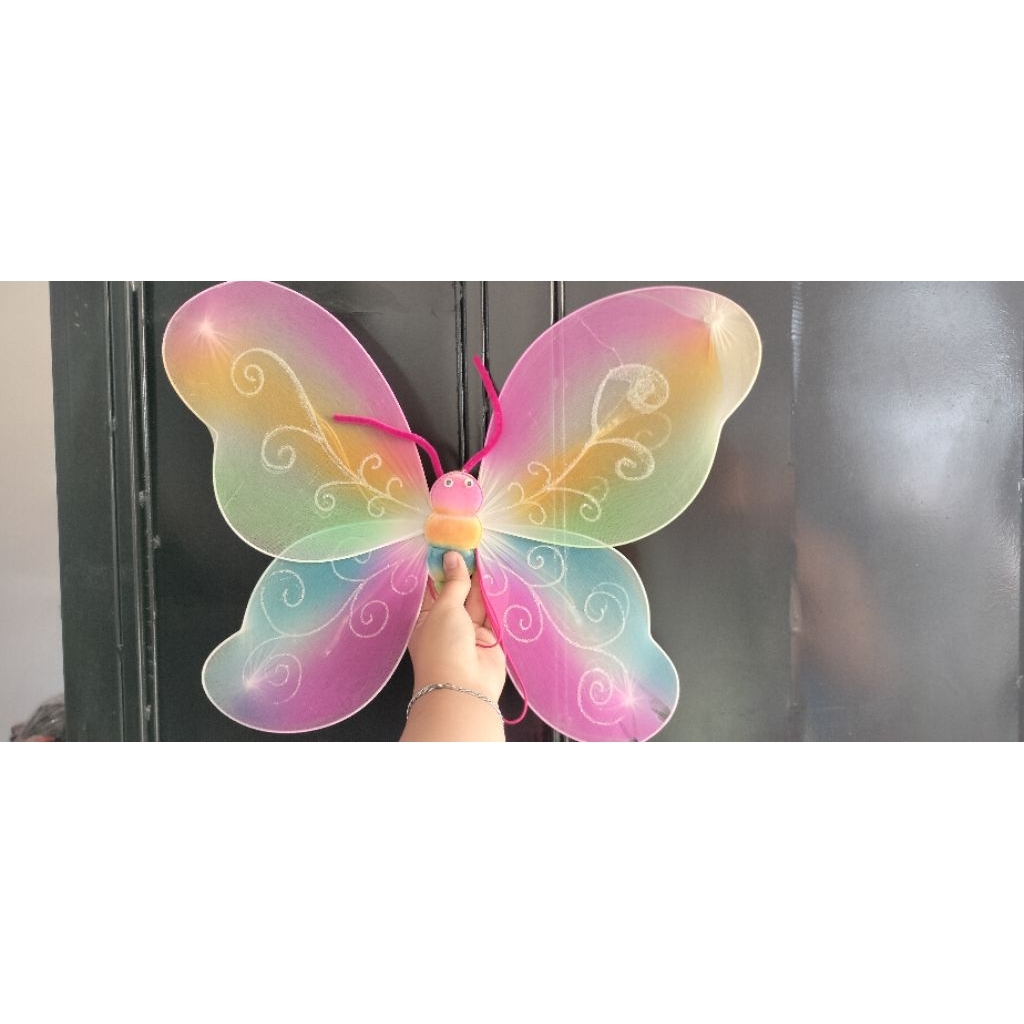 sayap kupu kupu pelangi
