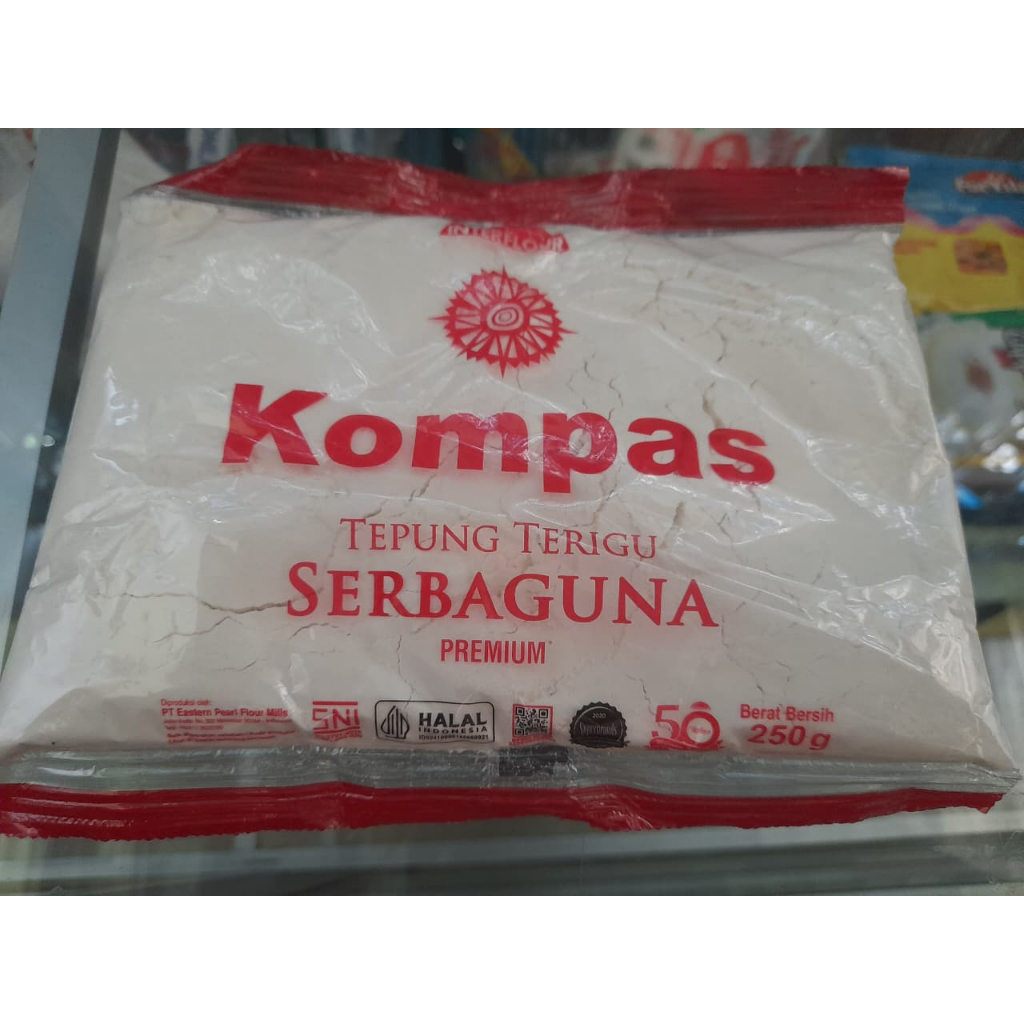 Tepung Terigu Kompas 250 Gram (ECER)