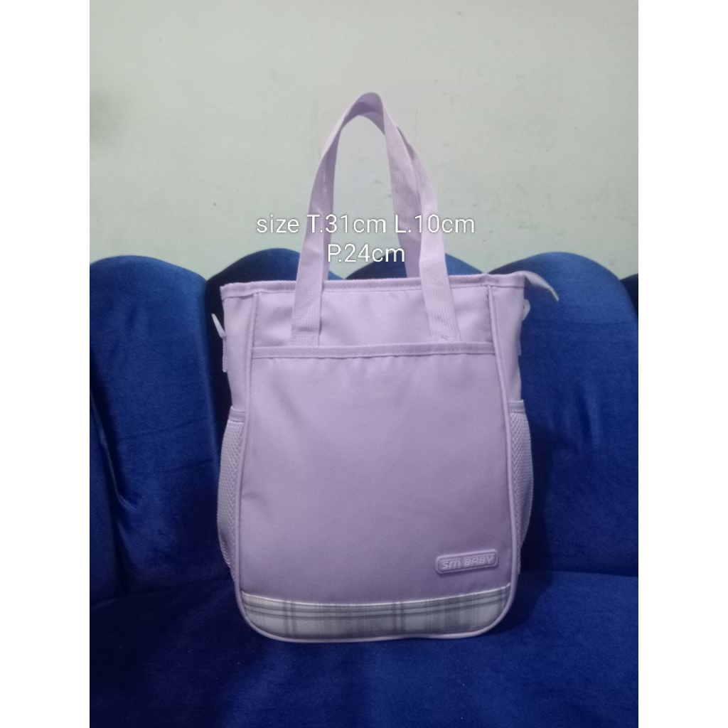 Tote bag/tas perlengkapan baby SM B4BY