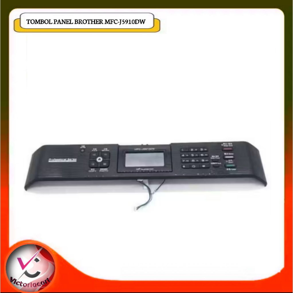 Control panel display assembly brother mfc j5910dw