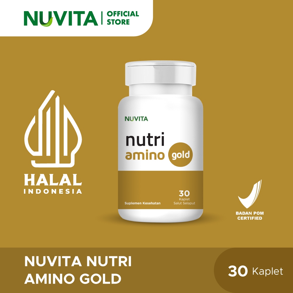 Nuvita Nutri Amino Gold - 30 Kaplet