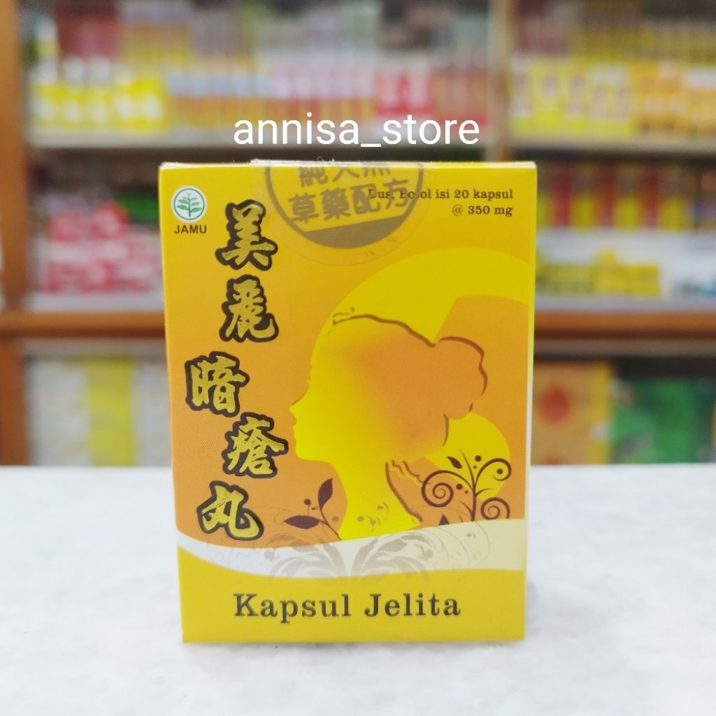 Kapsul Jelita Obat Jerawat Flek Bekas Jerawat China Mei Li An Chang Wan