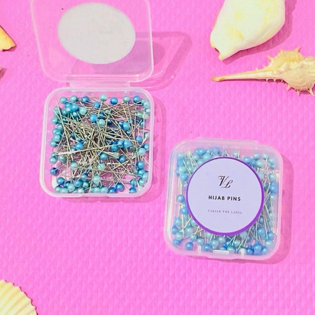 Varian The Label | Jarum Pentul Peniti Pins hijab Premium Jarum Pentul Premium | Pentul Hijab Pastel