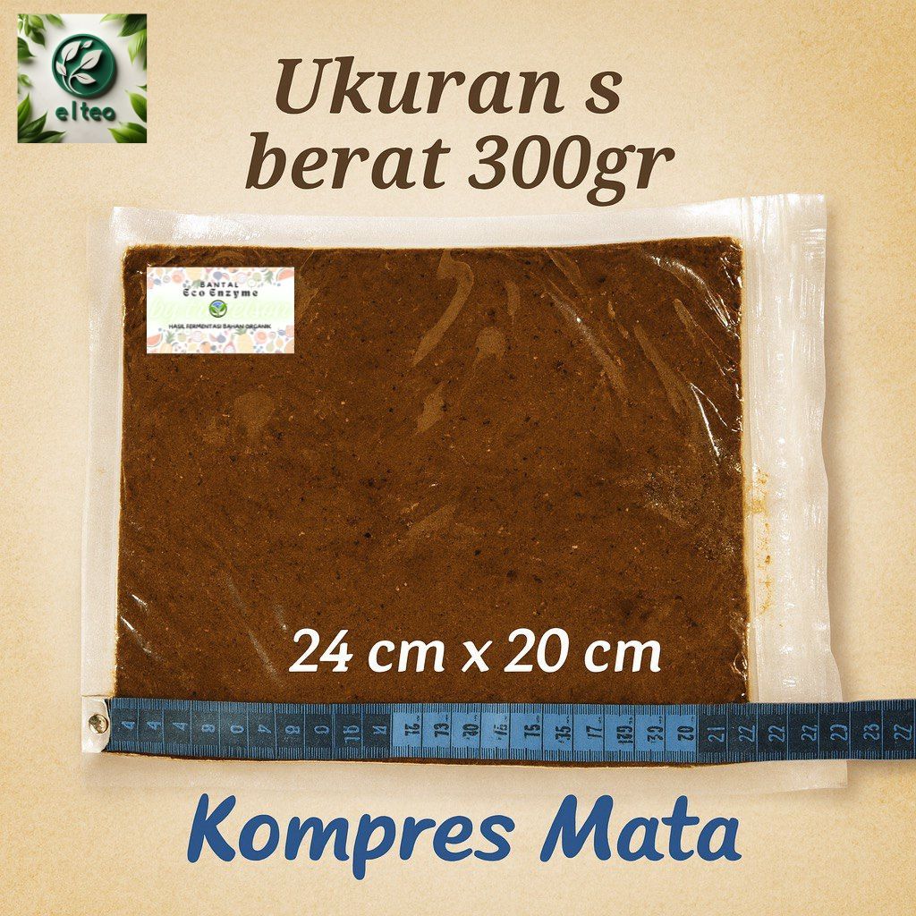 Bantal Eco Enzyme Kompres Mata Bantal Terapi Bantal Dingin Eco Enzim ukuran S
