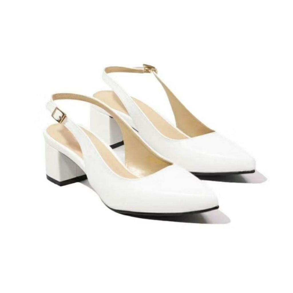 SEPATU WANITA HEELS MULES TINGGI HAK 5CM